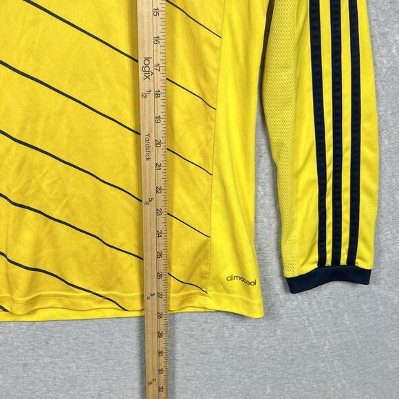 Adidas Columbia 2014-2015 Yellow Soccer Futbol Football Jersey Men’s Small - Picture 6 of 14